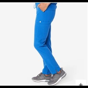 Figs Royal Blue Yola Skinny Scrub Pants XS